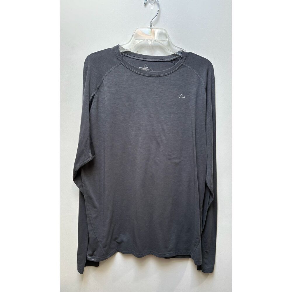 Paradox men’s long sleeve gray t-shirt size XL. #3-1184